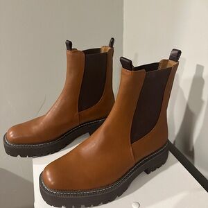 Women’s Sam Edelman Brown Chelsea Boots